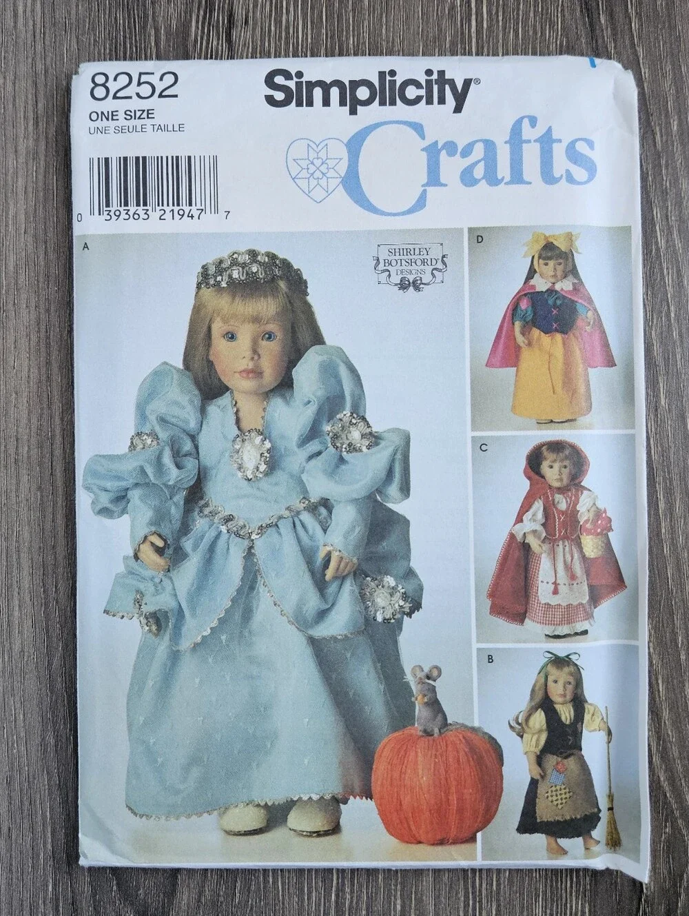 NEW Simplicity 8252 Clothes for 18